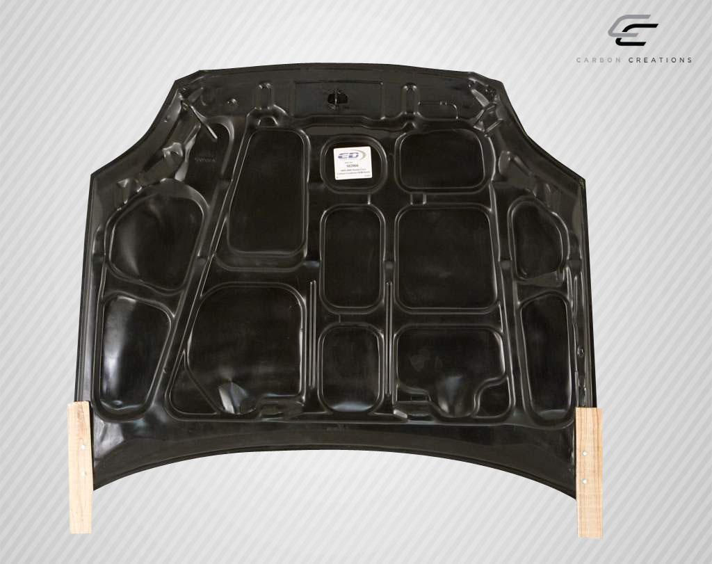 1999-2000 Honda Civic Carbon Creations OEM Look Carbon Fiber Hood - Image 8
