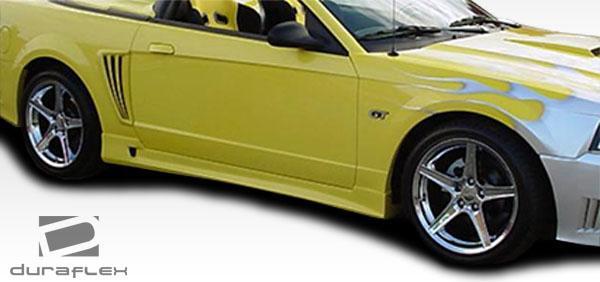 1999-2004 Ford Mustang Duraflex Colt Side Skirts - Image 6