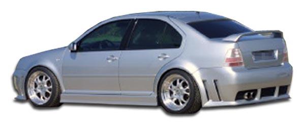 1999-2004 Volkswagen Jetta Duraflex Piranha Side Skirts - Image 1