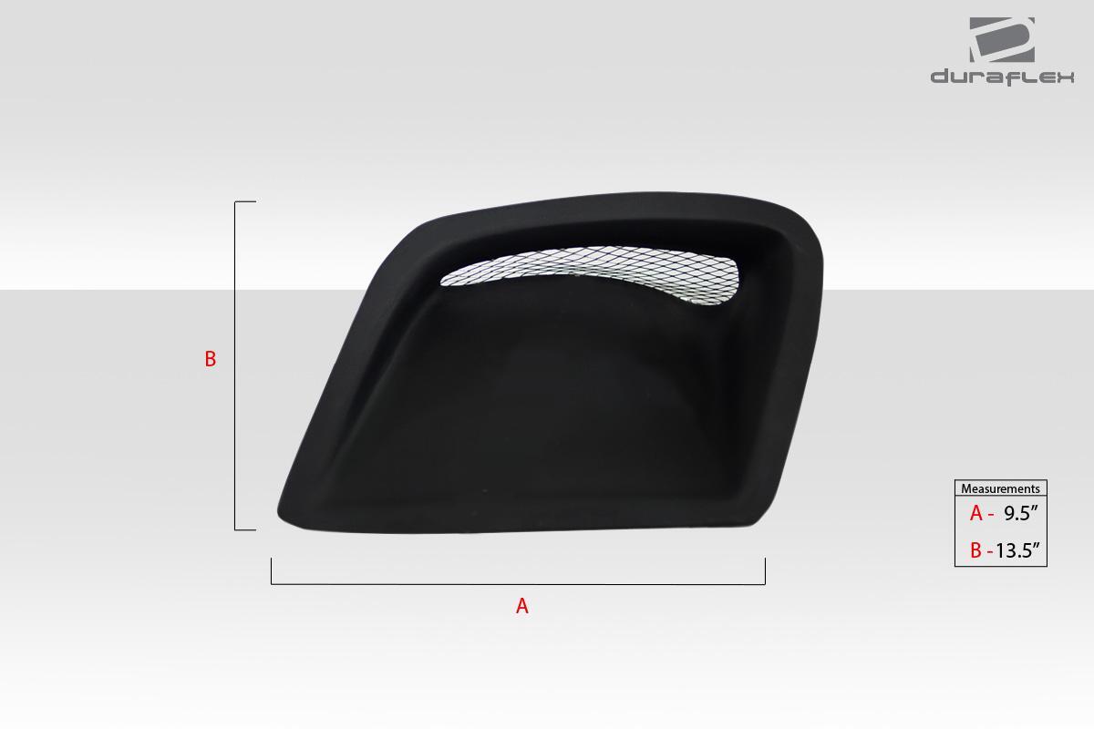 Universal Duraflex NSX Air Ducts - 2 Piece - Image 3