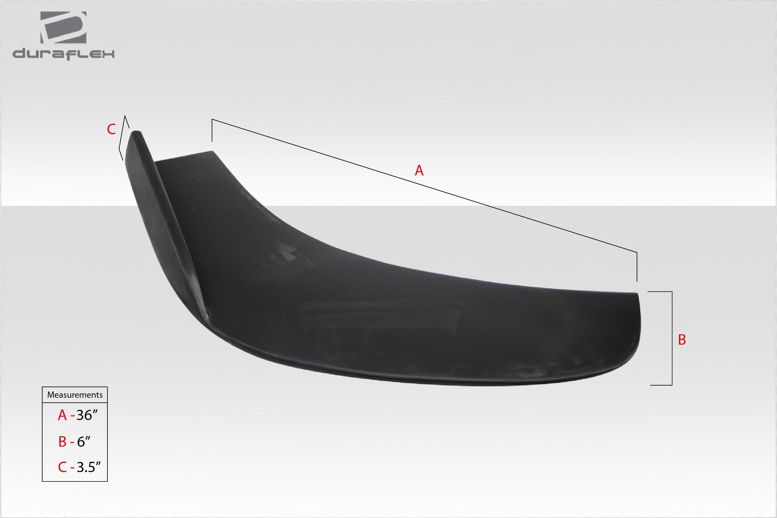 Universal Duraflex Front Splitters - 2 Piece - Image 2