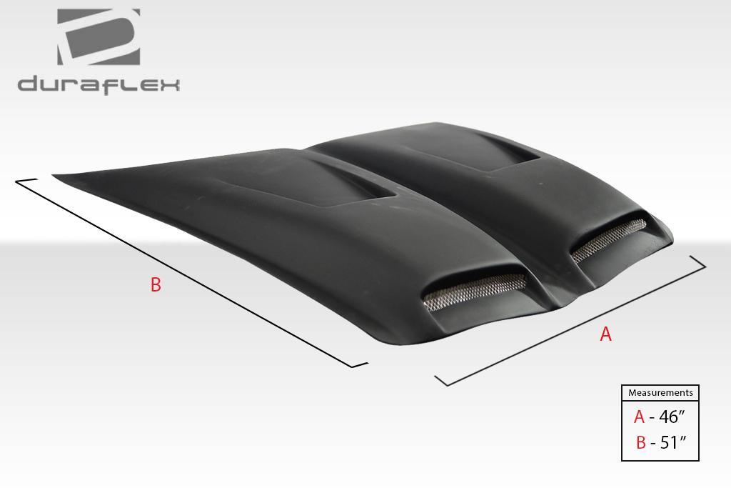 Universal Duraflex Vortex Hood Scoop - 1 Piece - Image 2