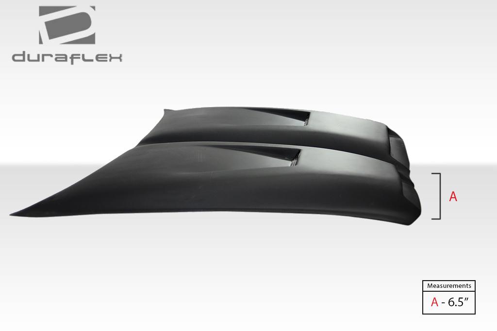 Universal Duraflex Vortex Hood Scoop - 1 Piece - Image 3