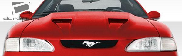 1994-1998 Ford Mustang Duraflex Mach 1 Hood - Image 2