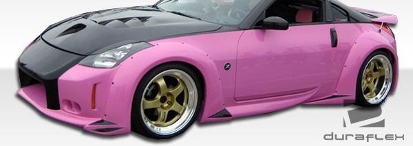 2003-2008 Nissan 350Z Duraflex Vader 3 Front Bumper - Image 3