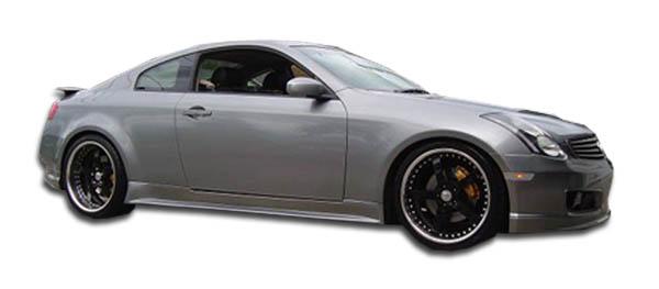 2003-2007 Infiniti G Coupe Duraflex GT Competition Side Skirts - Image 1