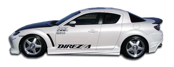 2004-2011 Mazda RX8 Duraflex Velocity Side Skirts - Image 1