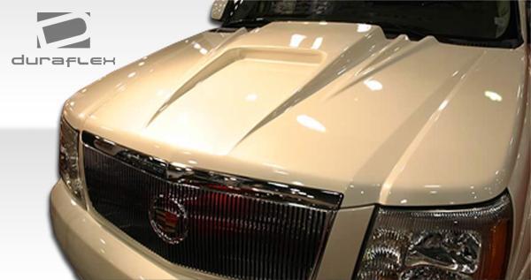2002-2006 Cadillac Escalade Duraflex Platinum 2 Hood - Image 6