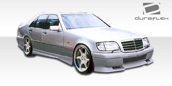 1992-1999 Mercedes S Class Duraflex VIP Side Skirts - Image 2