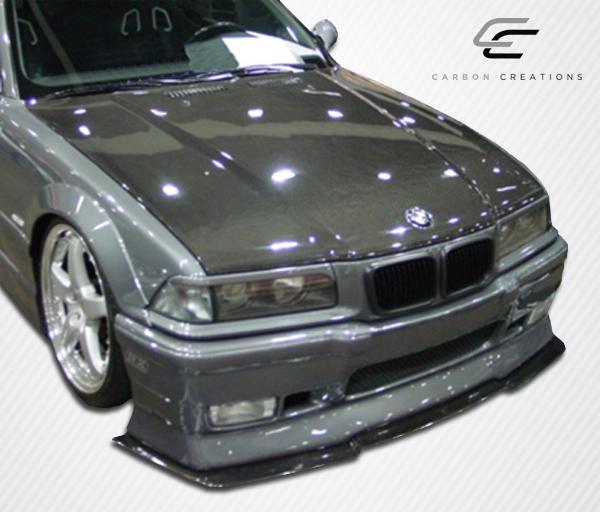 1992-1998 BMW 3 Series Carbon Creations OEM Look Carbon Fiber Hood - Image 2
