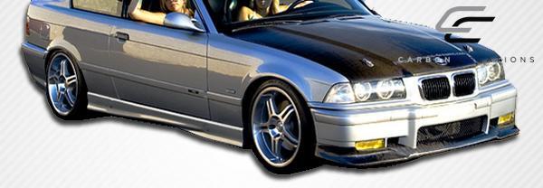 1992-1998 BMW 3 Series Carbon Creations OEM Look Carbon Fiber Hood - Image 3
