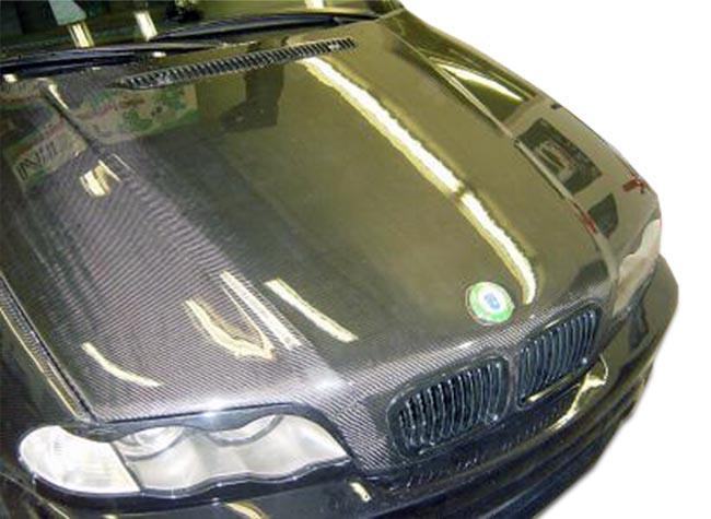 1999-2001 BMW 3 Series Carbon Creations OEM Look Carbon Fiber Hood - Image 1