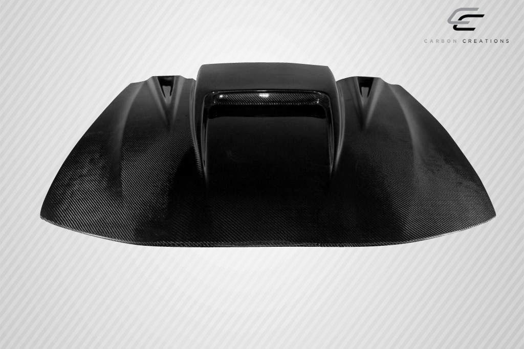 1999-2004 Ford Mustang Carbon Creations Spyder 3 Carbon Fiber Hood - Image 10