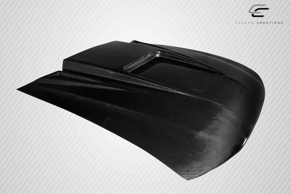 1999-2004 Ford Mustang Carbon Creations Spyder 3 Carbon Fiber Hood - Image 11
