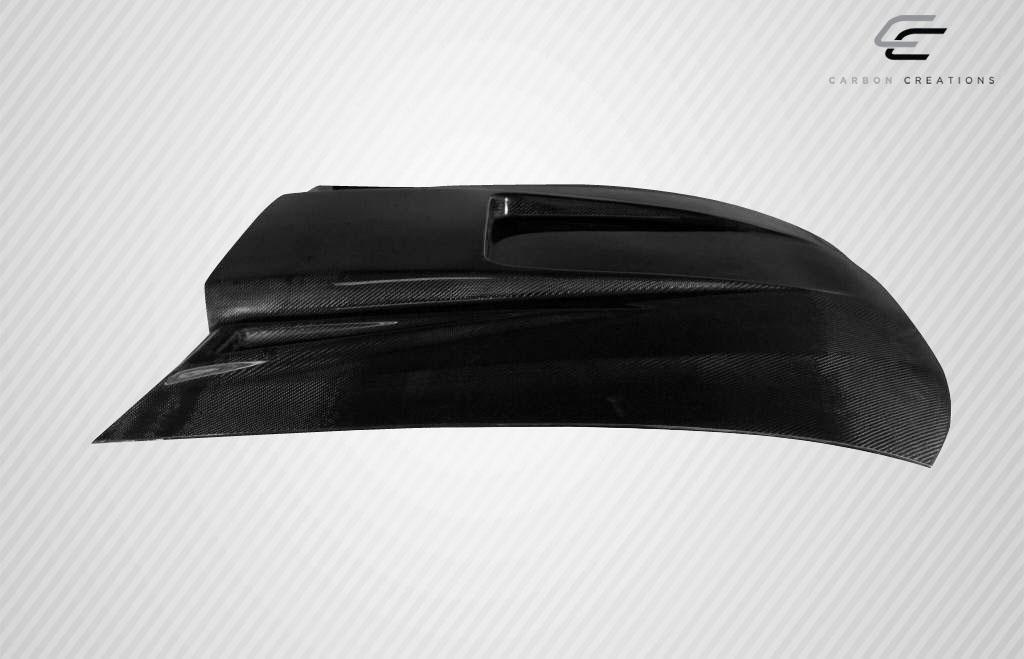 1999-2004 Ford Mustang Carbon Creations Spyder 3 Carbon Fiber Hood - Image 12
