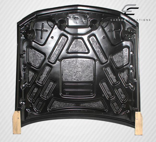 2005-2009 Ford Mustang Carbon Creations OEM Look Carbon Fiber Hood - Image 5