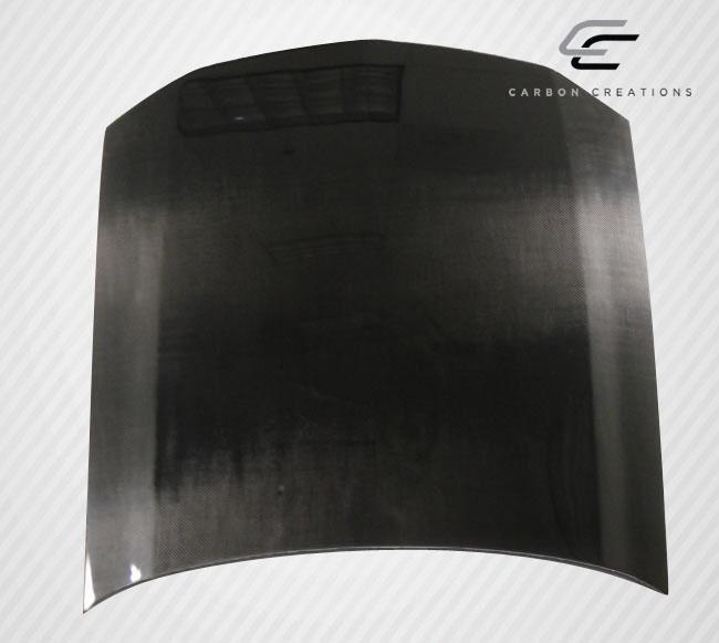 2005-2009 Ford Mustang Carbon Creations OEM Look Carbon Fiber Hood - Image 6