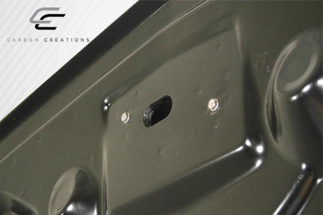 2005-2009 Ford Mustang Carbon Creations OEM Look Carbon Fiber Hood - Image 9