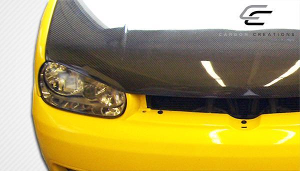 1999-2005 Volkswagen Golf Carbon Creations Boser Carbon Fiber Hood - Image 5