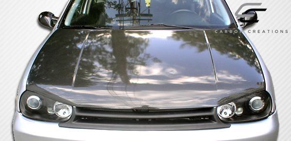 1999-2005 Volkswagen Golf Carbon Creations Boser Carbon Fiber Hood - Image 7