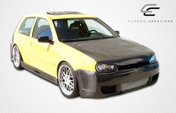 1999-2005 Volkswagen Golf Carbon Creations Boser Carbon Fiber Hood - Image 8
