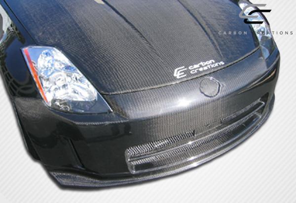 2003-2008 Nissan 350Z Carbon Creations N-1 Carbon Fiber Front Bumper - Image 3