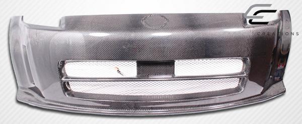 2003-2008 Nissan 350Z Carbon Creations N-1 Carbon Fiber Front Bumper - Image 6
