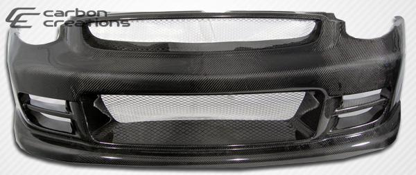 2003-2007 Infiniti G Coupe Carbon Creations TS-1 Carbon Fiber Front Bumper - Image 3