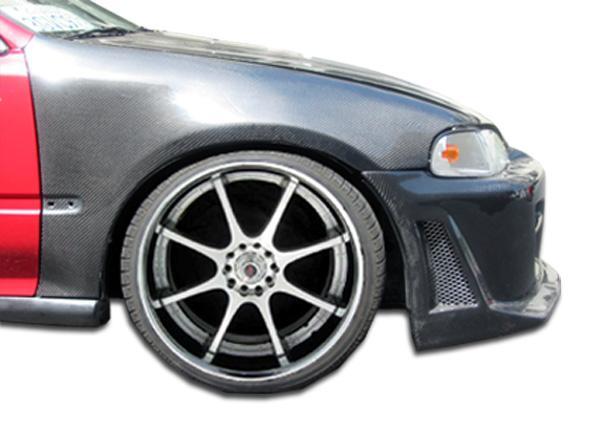 1992-1995 Honda Civic Carbon Creations OEM Look Carbon Fiber Fender - Image 1
