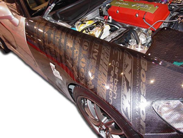 2000-2009 Honda S2000 Carbon Creations OEM Look Carbon Fiber Fender - Image 1