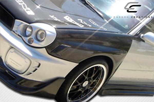 2002-2003 Subaru Impreza Carbon Creations OEM Look Carbon Fiber Fender - Image 3