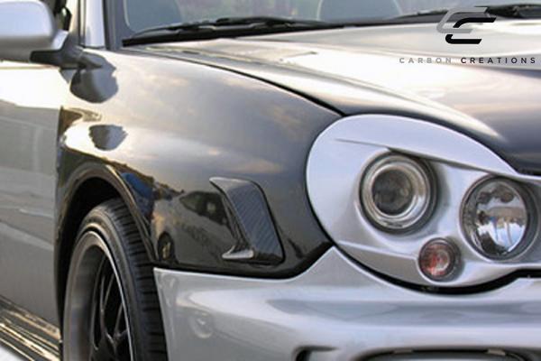 2002-2003 Subaru Impreza Carbon Creations OEM Look Carbon Fiber Fender - Image 4