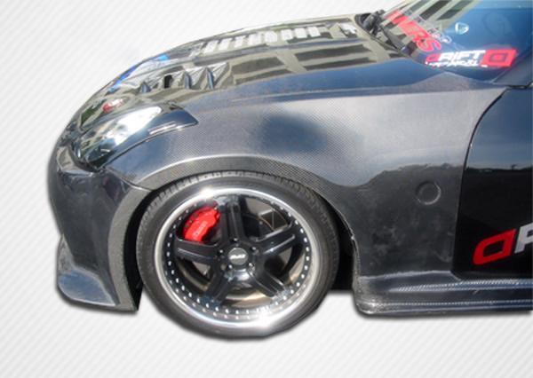 2003-2008 Nissan 350Z Carbon Creations OEM Look Carbon Fiber Fender - Image 1