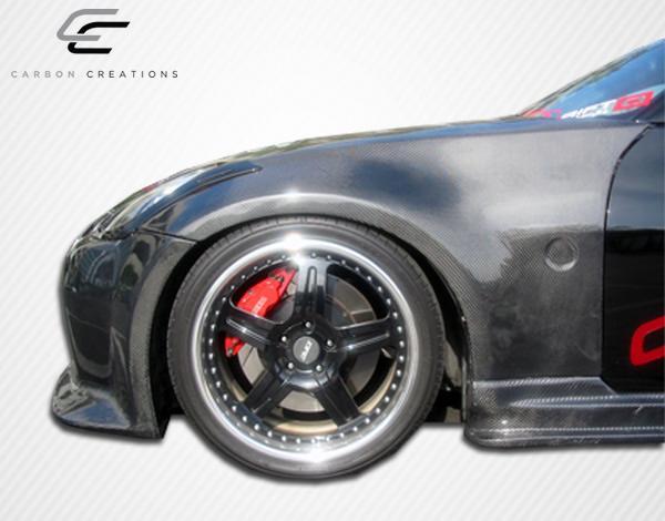 2003-2008 Nissan 350Z Carbon Creations OEM Look Carbon Fiber Fender - Image 3