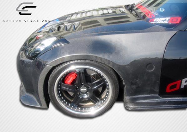 2003-2008 Nissan 350Z Carbon Creations OEM Look Carbon Fiber Fender - Image 5