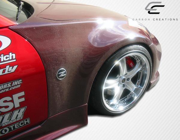 2003-2008 Nissan 350Z Carbon Creations OEM Look Carbon Fiber Fender - Image 7