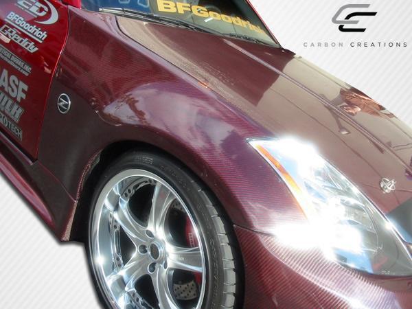 2003-2008 Nissan 350Z Carbon Creations OEM Look Carbon Fiber Fender - Image 8