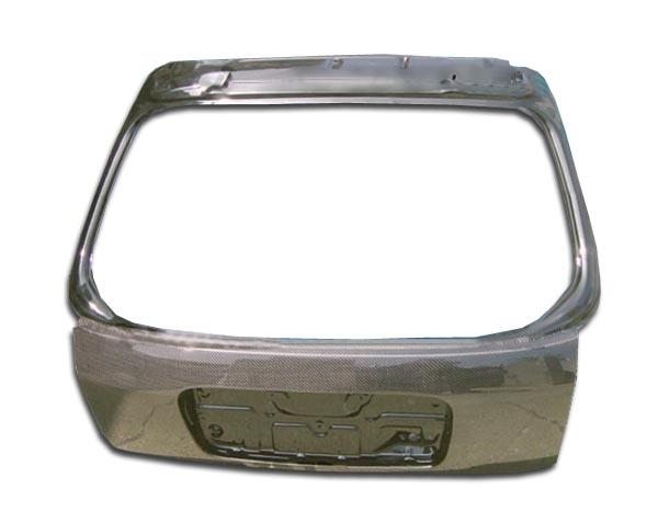 1996-2000 Honda Civic Carbon Creations OEM Look Carbon Fiber Trunk - Image 1