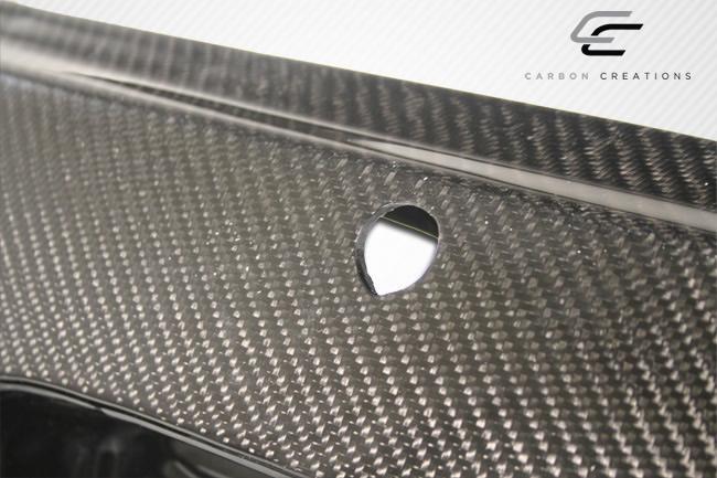 1996-2000 Honda Civic Carbon Creations OEM Look Carbon Fiber Trunk - Image 6