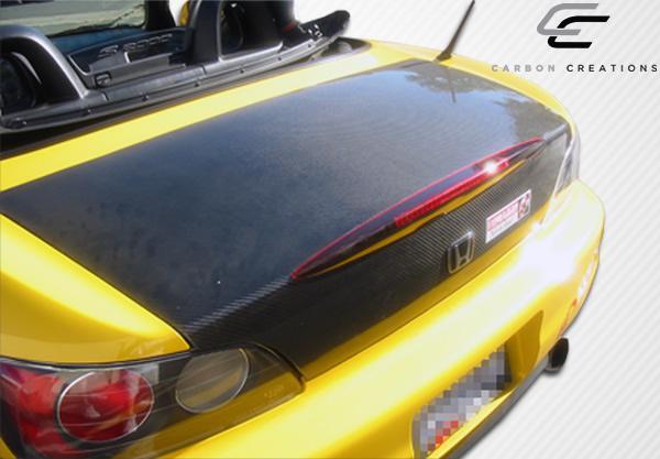 2000-2009 Honda S2000 Carbon Creations OEM Look Carbon Fiber Trunk - Image 2