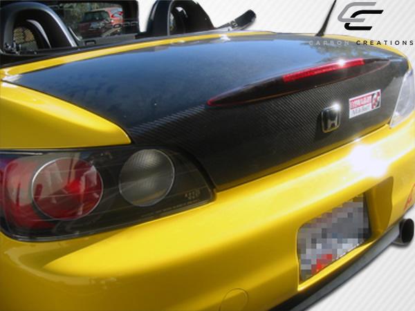 2000-2009 Honda S2000 Carbon Creations OEM Look Carbon Fiber Trunk - Image 6