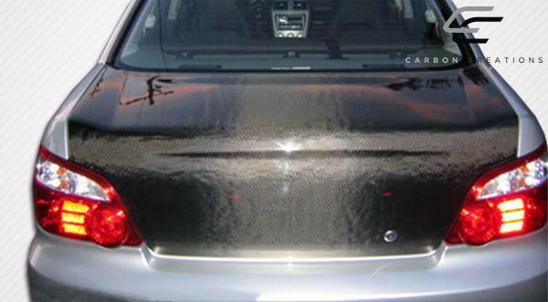 2002-2007 Subaru Impreza Carbon Creations OEM Look Carbon Fiber Trunk - Image 3