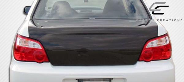 2002-2007 Subaru Impreza Carbon Creations OEM Look Carbon Fiber Trunk - Image 4