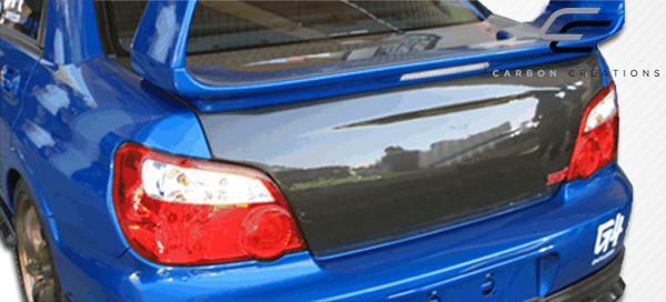 2002-2007 Subaru Impreza Carbon Creations OEM Look Carbon Fiber Trunk - Image 5