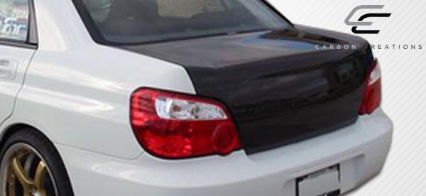2002-2007 Subaru Impreza Carbon Creations OEM Look Carbon Fiber Trunk - Image 6