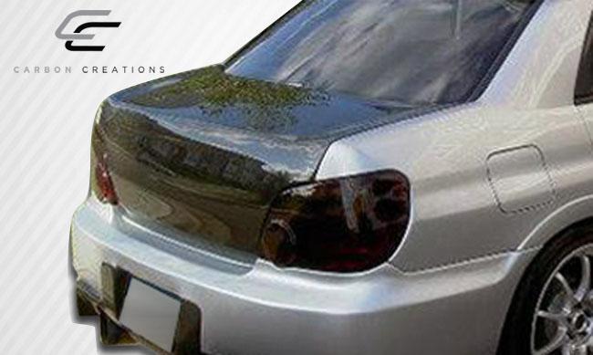 2002-2007 Subaru Impreza Carbon Creations OEM Look Carbon Fiber Trunk - Image 7