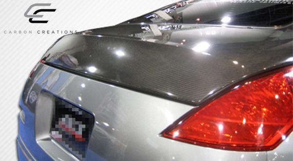 2003-2008 Nissan 350Z Carbon Creations OEM Look Carbon Fiber Trunk - Image 3