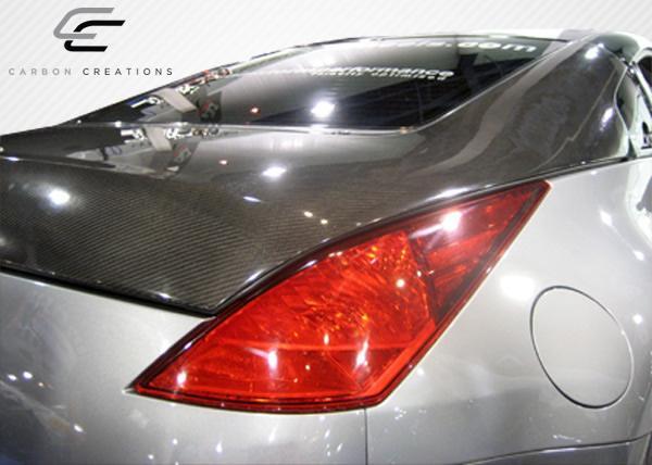 2003-2008 Nissan 350Z Carbon Creations OEM Look Carbon Fiber Trunk - Image 4
