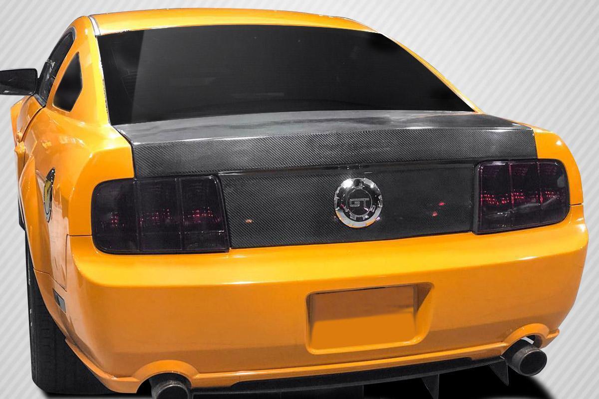 2005-2009 Ford Mustang Carbon Creations OEM Look Carbon Fiber Trunk - Image 3