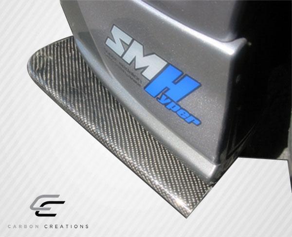 Universal Carbon Creations Rear Splitters - 2 Piece - Image 2
